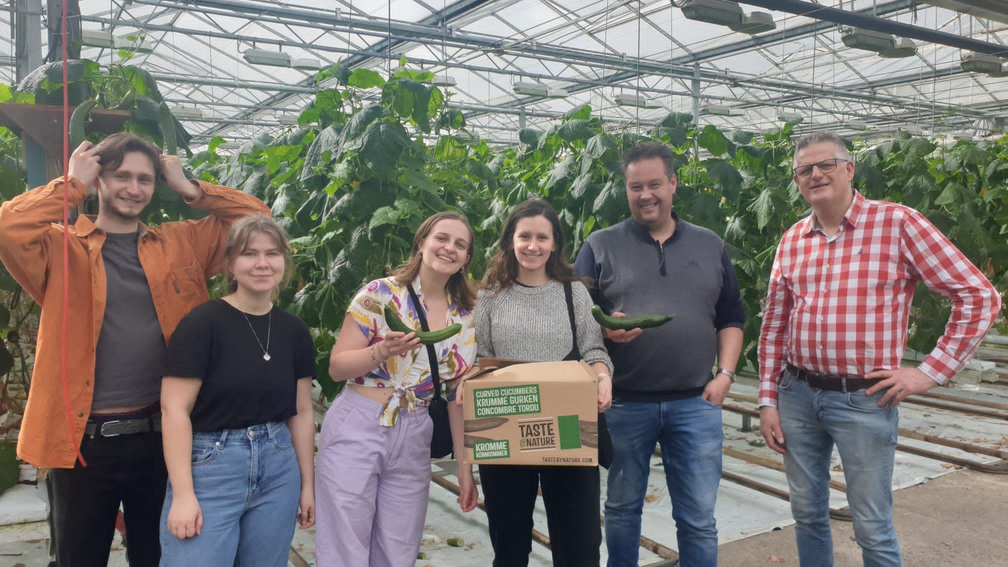 Groentetas visits L2L-farmer Martin Topper